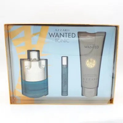 AZZARO AZZARO MEN'S WANTED TONIC GIFT SET FRAGRANCES 3351500019205