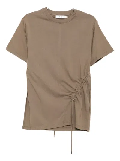 B+AB GATHERED T-SHIRT