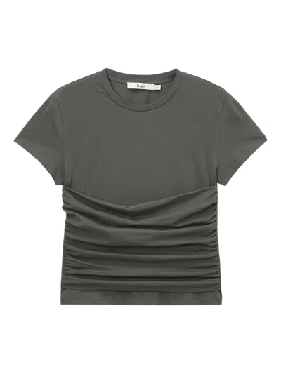 B+AB RUCHED-DETAIL T-SHIRT