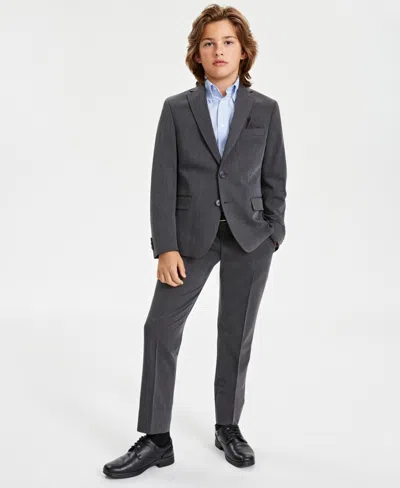 B BY BROOKS BROTHERS BIG BOYS CLASSIC FIT STRETCH SUIT JACKET
