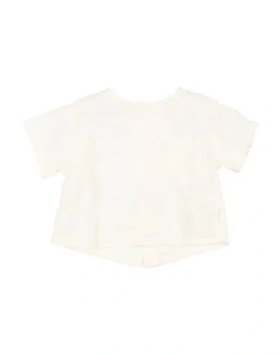 BABE AND TESS BABE & TESS NEWBORN GIRL TOP BEIGE SIZE 1 LINEN