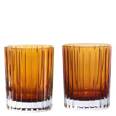 BACCARAT BACCARAT CRYSTAL HARMONIE COLORS OF JOY TUMBLER - SET OF 2