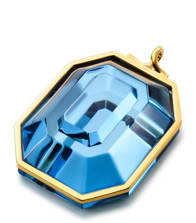 BACCARAT GOLD VERMEIL AND CRYSTAL HARCOURT PENDANT