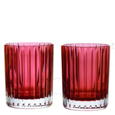 BACCARAT BACCARAT HARMONIE COLORS OF JOY TUMBLER #2 SET OF 2