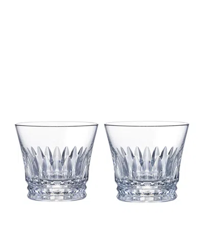BACCARAT SET OF 2 EVERYDAY TIARA TUMBLERS