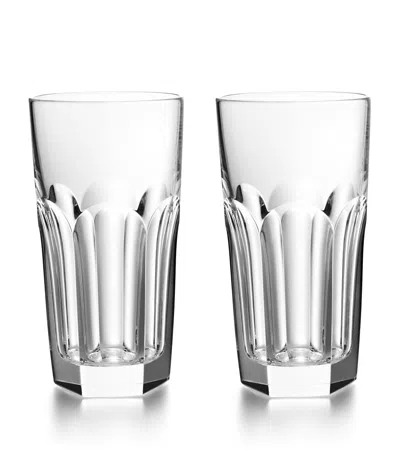 BACCARAT BACCARAT SET OF 2 HARCOURT 1841 HIGHBALL GLASSES