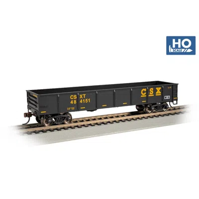 BACHMANN BACHMANN 40 FT. HO SCALE CSX GONDOLA MODEL TRAINS - NO.484151