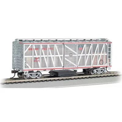 BACHMANN BACHMANN 40 FT. HO TRACK CLEANING BOX, UP-DAMAGE CONTROL CAR
