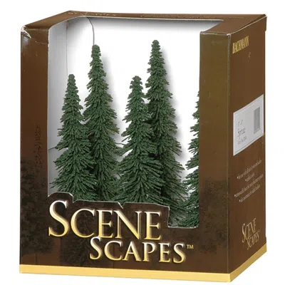 BACHMANN BACHMANN 5-6 IN. SPRUCE TREES - 6