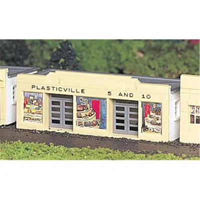 BACHMANN BACHMANN HO SCALE 5 & 10 STORE STORE SNAP KIT