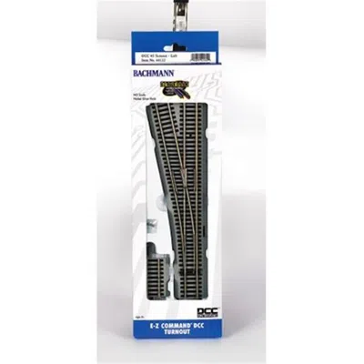 BACHMANN BACHMANN HO SCALE LEFT-HAND TURNOUT DCC COMMAND E-Z TRACK
