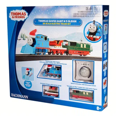 BACHMANN BACHMANN HO SCALE THOMAS SAVES SANTAS SLEIGH SET