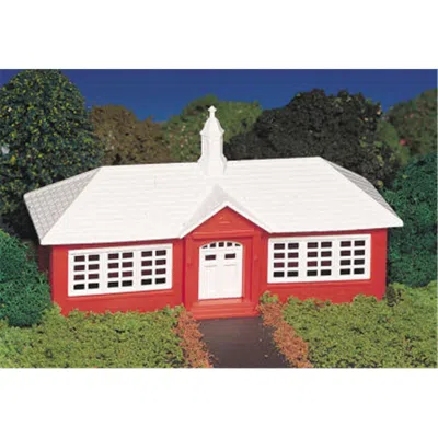 BACHMANN BACHMANN HO SCHOOL HOUSE KIT