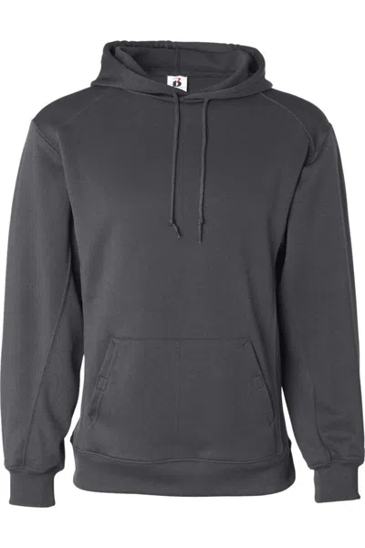 BADGER PERFORMANCE FLEECE HOODED SWEATSHIRT