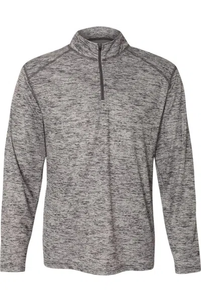 BADGER TONAL BLEND QUARTER-ZIP PULLOVER