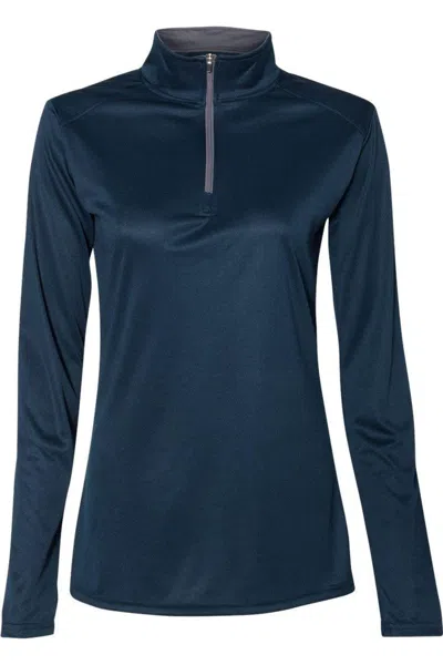 BADGER WOMENS B-CORE QUARTER-ZIP PULLOVER