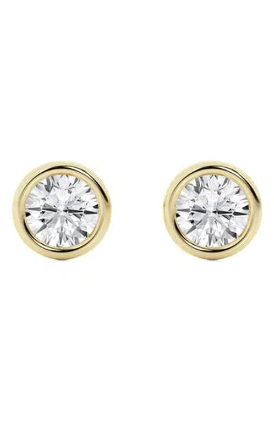 BADGLEY MISCHKA BADGLEY MISCHKA COLLECTION ROUND CUT LAB CREATED DIAMOND STUD EARRINGS