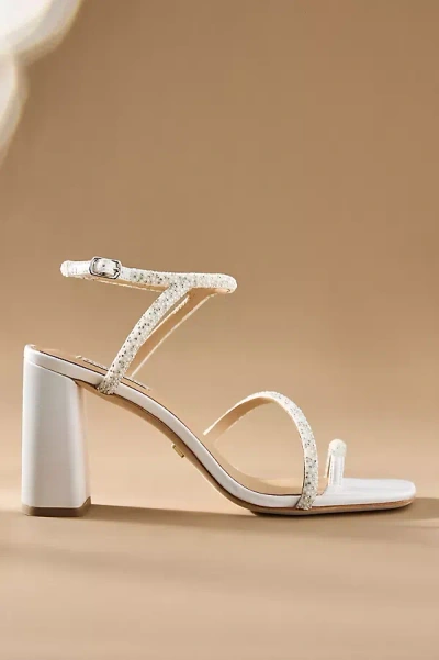 BADGLEY MISCHKA DALILAH STRAPPY BLOCK HEELS