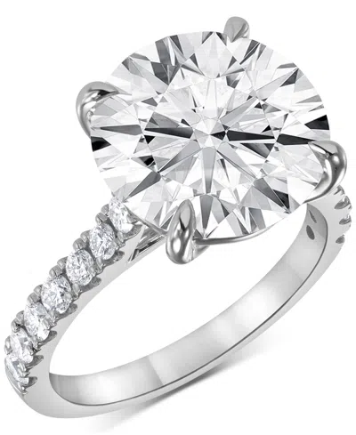 BADGLEY MISCHKA IGI CERTIFIED LAB GROWN DIAMOND ENGAGEMENT RING (6 CT. T.W.) IN 14K WHITE, YELLOW OR ROSE GOLD