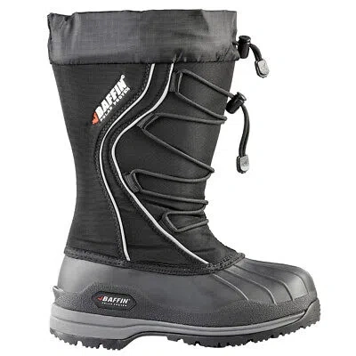 BAFFIN BAFFIN ICEFIELD SNOW WOMENS BLACK CASUAL BOOTS 40100172-001