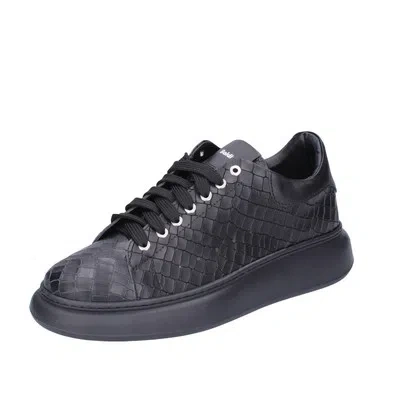 BALDININI HERREN SCHUHE BALDININI 40 EU SNEAKERS SCHWARZ LEDER BF332-40