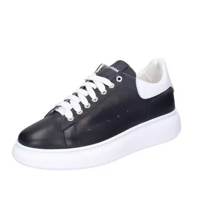 BALDININI HERREN SCHUHE BALDININI 42 EU SNEAKERS BLAU LEDER WEISS BF456-42