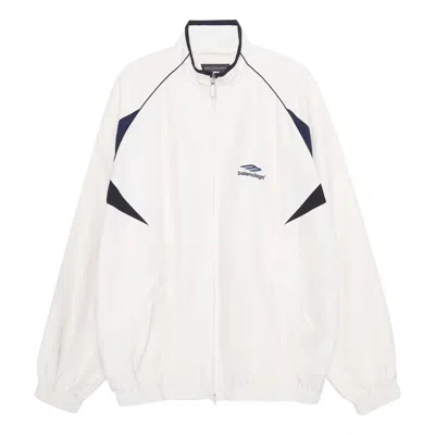 BALENCIAGA Balenciaga 3B Sports Icon Medium Fit Tracksuit Jacket 'White'