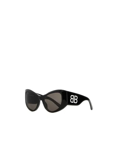 BALENCIAGA LOGO-PRINT SUNGLASSES