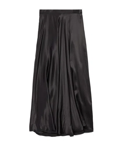 BALENCIAGA BALENCIAGA ASYMMETRIC MIDI SKIRT