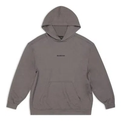 BALENCIAGA Balenciaga Back Hoodie Medium Fit 'Grey'
