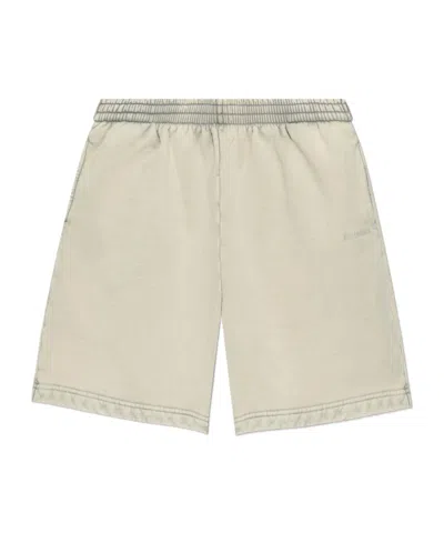 BALENCIAGA BALENCIAGA LOGO EMBROIDERED TRACK SHORTS
