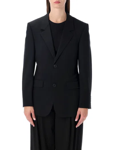 BALENCIAGA BALENCIAGA BALENCIAGA STANDARD SINGLE-BREASTED TAILORED BLAZER IN BLACK