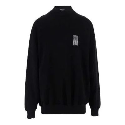BALENCIAGA Balenciaga Barcode Crewneck Sweater 'Black'