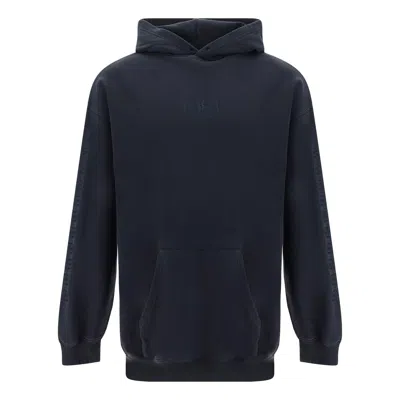 BALENCIAGA Balenciaga BB Medium Fit Hoodie 'Washed Black'