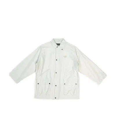 BALENCIAGA RAGLAN-SLEEVE PARKA COAT