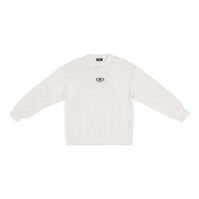 BALENCIAGA Balenciaga BB Paris Icon Sweater 'White'