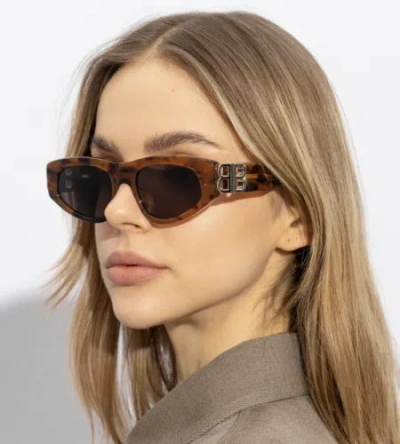 BALENCIAGA BALENCIAGA BB0095S-024 HAVANA SUNGLASSES