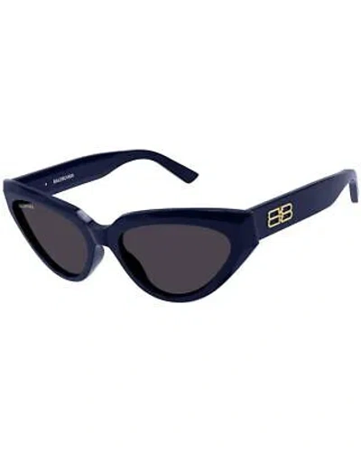 BALENCIAGA BALENCIAGA BB0270S-004 BLUE BLUE GREY SUNGLASSES