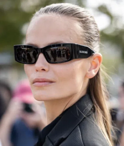 BALENCIAGA BALENCIAGA BB0328S-001 BLACK SUNGLASSES