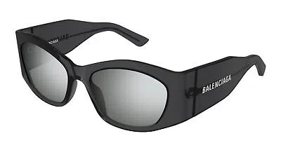 BALENCIAGA BALENCIAGA BB0329S-003 GREY SUNGLASSES