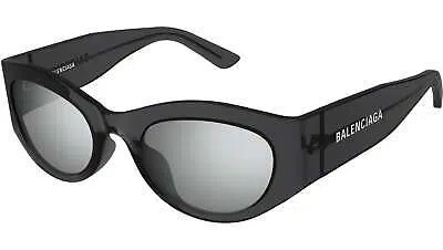 BALENCIAGA BALENCIAGA BB0330SK-003 GREY SUNGLASSES