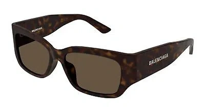 BALENCIAGA BALENCIAGA BB0331SK-002 HAVANA SUNGLASSES