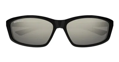 BALENCIAGA BB0401S-002 - BLACK SUNGLASSES