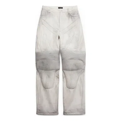 BALENCIAGA Balenciaga Biker Baggy Pants 'White'