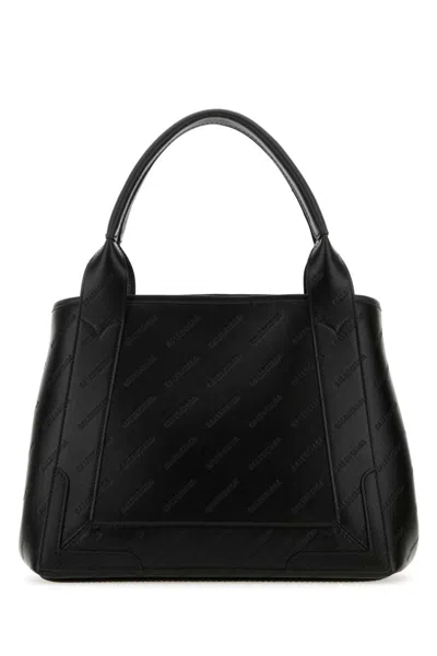 BALENCIAGA WOMEN BLACK CABAS HANDBAG, ONESIZE LUXURY SHOULDER BAGS FOR WOMEN DARVEYS