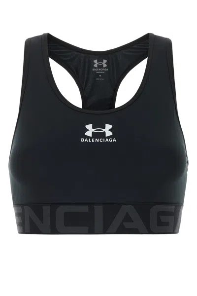 BALENCIAGA BLACK TECH JERSEY BALENCIAGA X UNDER ARMOURÂ® BRA