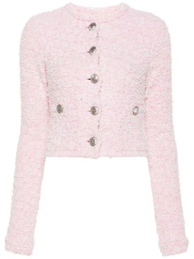 BALENCIAGA BALENCIAGA BOUCLÉ CROPPED JACKET