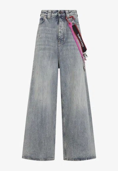 BALENCIAGA CHARMS BAGGY JEANS