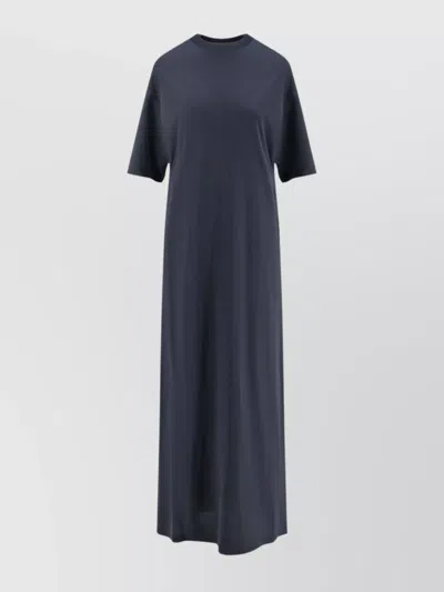 BALENCIAGA COTTON JERSEY MAXI DRESS COCOON