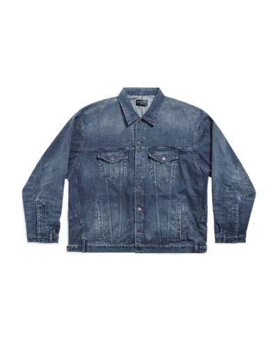 BALENCIAGA BALENCIAGA DECONSTRUCTED DENIM JACKET
